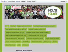 Tablet Screenshot of eventservice-stahl.de